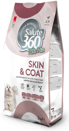 Salute Fiber + Skin and Coat — для кожи и шерсти, лосось, тунец, овес и рис (12кг)
